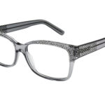 Agata c.882 – Translucent grey with clear crystals