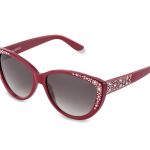 LETIZIA c.414 – Red with clear and iridescent crystals