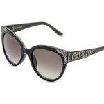 LARISSA c.NR – Black with clear and black crystals and silver laserwork