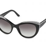 PENELOPE c.NR – Black with clear crystals and silver laserwork