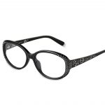 Delfina c.NR – Black with clear and black crystals
