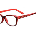 Vida c.A77 – Ferrari red with siam crystals and red laserwork