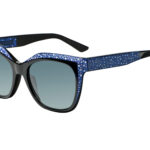 Thea c.NRB – Black with sapphire crystals and blue laserwork