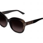 DOLCE c.NRV – Black with rose gold and light peach crystals and bronze laserwork