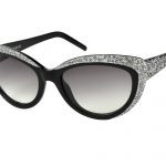 NOVELLA c.NR – Black with clear crystals and silver laserwork