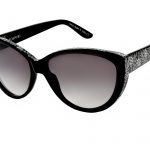 FATIMA c.NR – Black with clear and light chrome crystals and silver laserwork