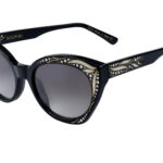 DEMI c.NRG – Black with clear crystals and intricate gold and pearl detailing