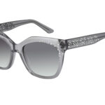VIZIATA c.882 – Translucent grey with clear crystals and silver laserwork