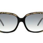 Euforia c.NRG Black with gold crystals and gold laserwork front