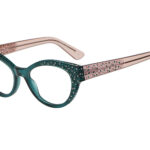 Bella c.434 – Green front with translucent pink temples